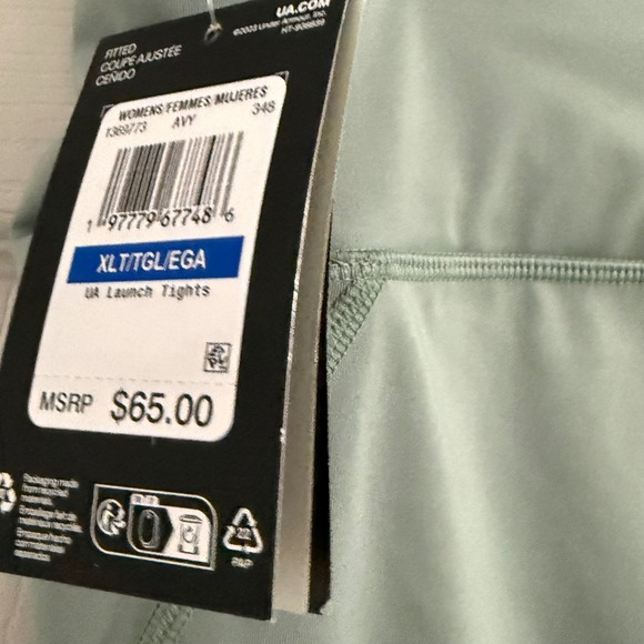 Under Armour Leggings Women XL Tall Launch Tights Activewear Gym Running Workout - Picture 8 of 15